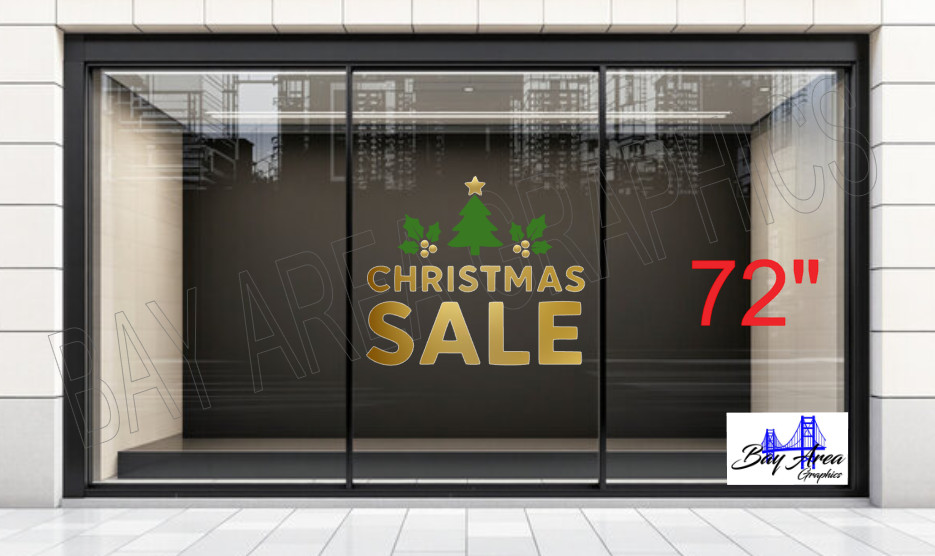 Christmas SALE Window Sticker Oracal 651 Outdoor Retail Vinyl Sign Waterproof🎄