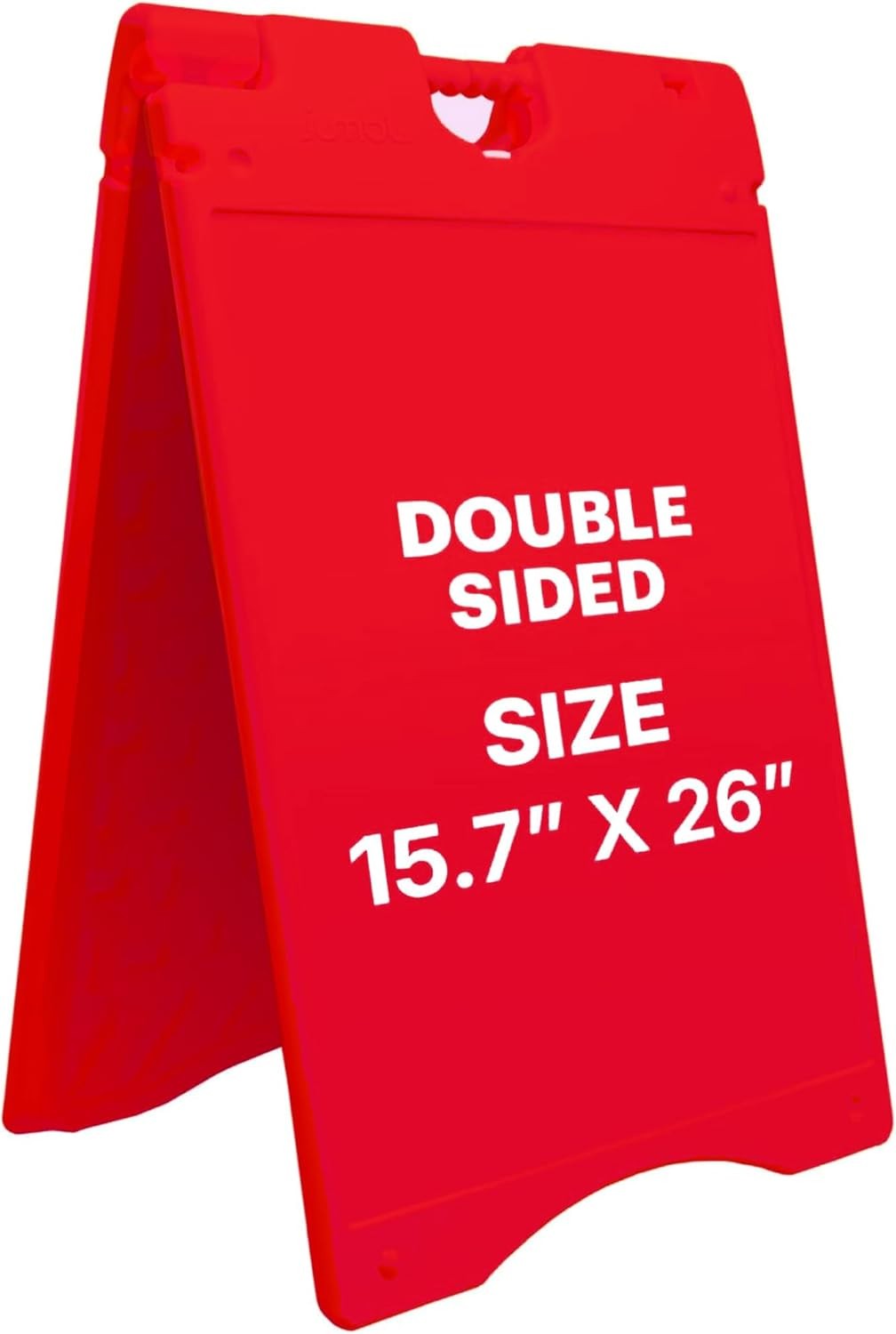 A-Frame Signboard 15.7” x 26” Display Surface – Small Outdoor Sandwich Board