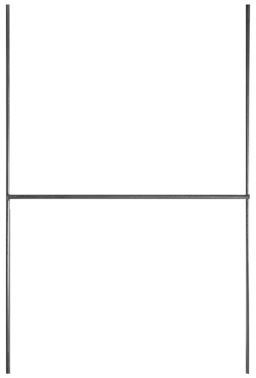 100 H-Wire Stakes 10×15 for Coroplast Corrugated Political Campaign Yard Signs