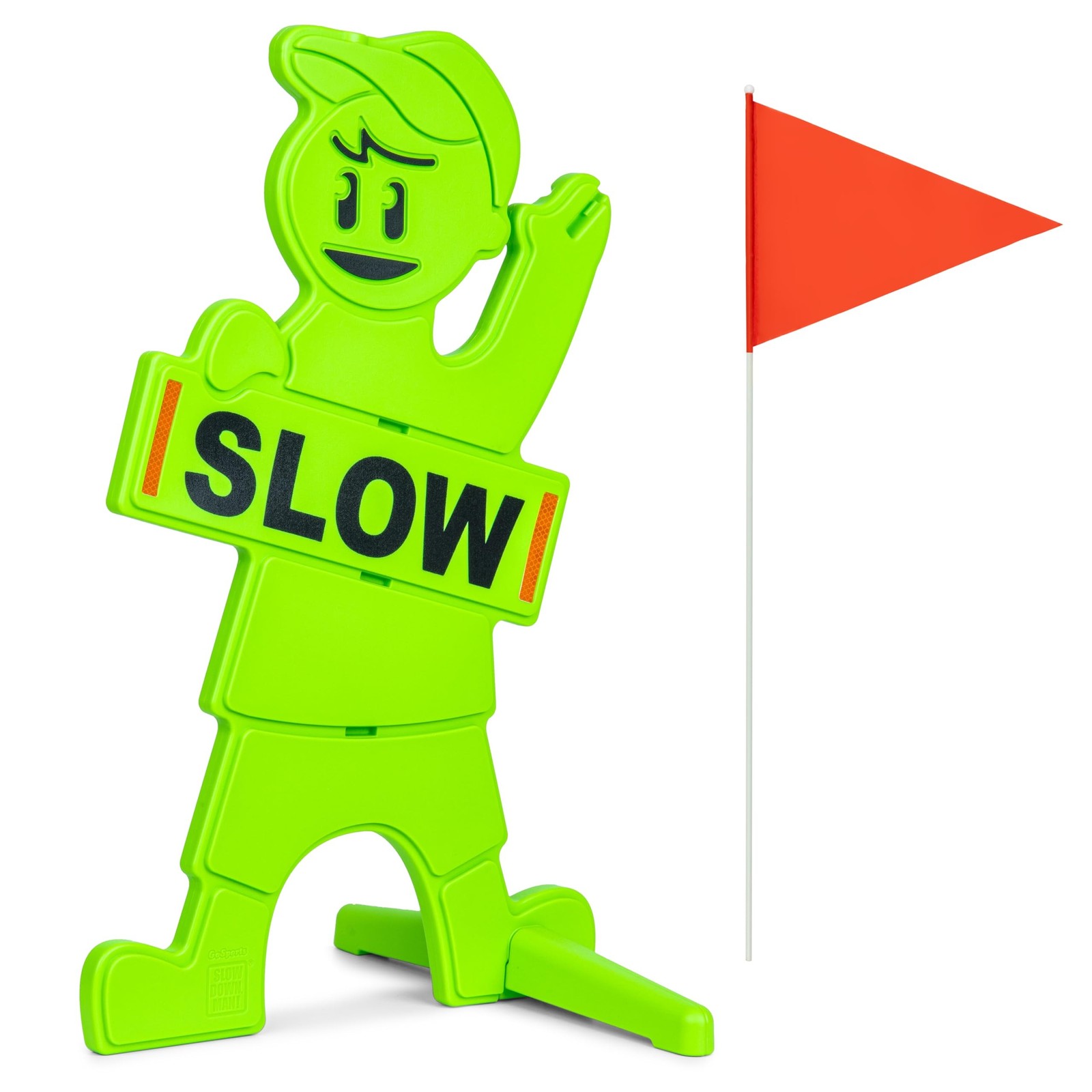 GoSports Kids at Play Safety Sign for Street- High Visibility Slow Down Sign …