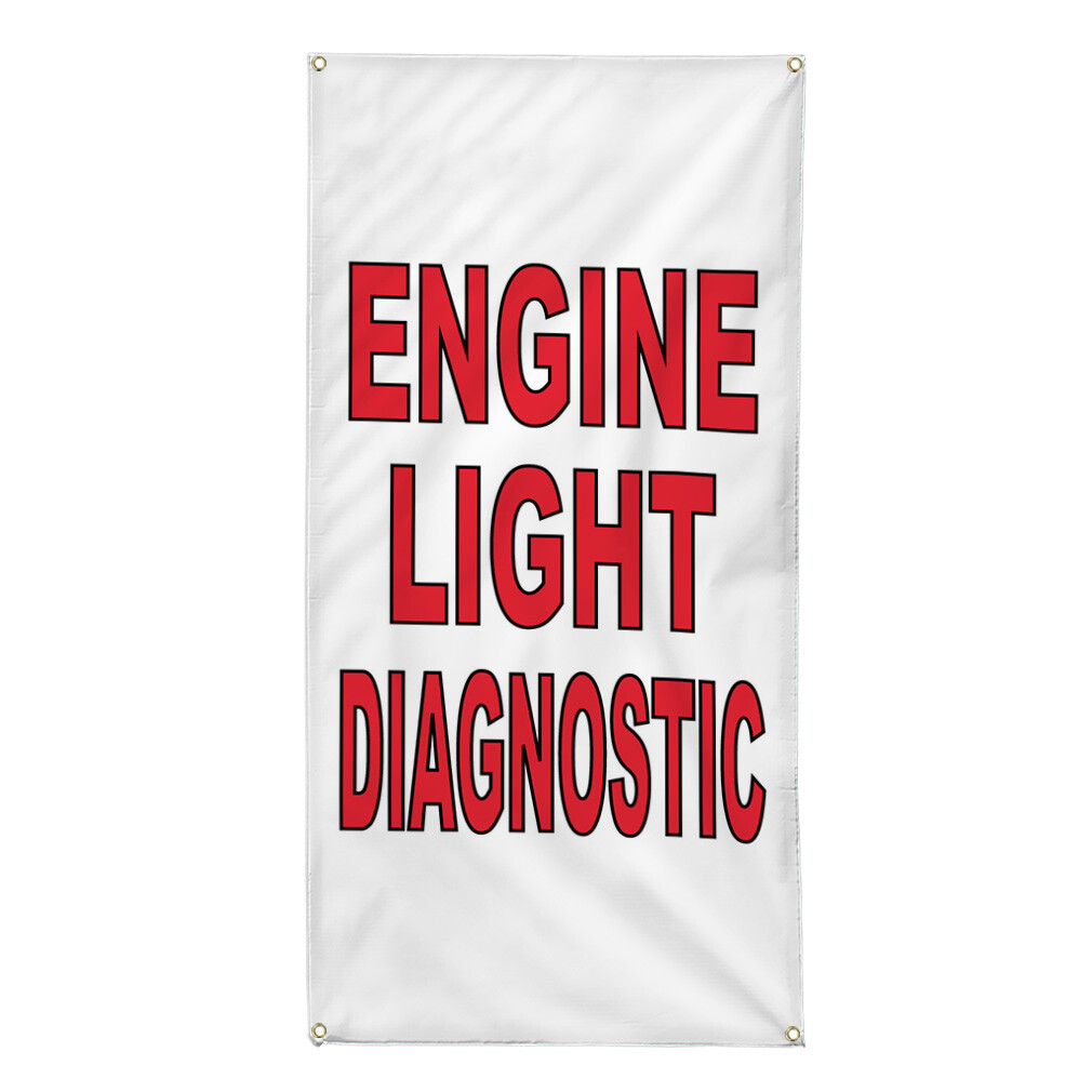 Vertical Vinyl Banner Multiple Sizes Outdoor Weatherproof Industrial Yard Signs