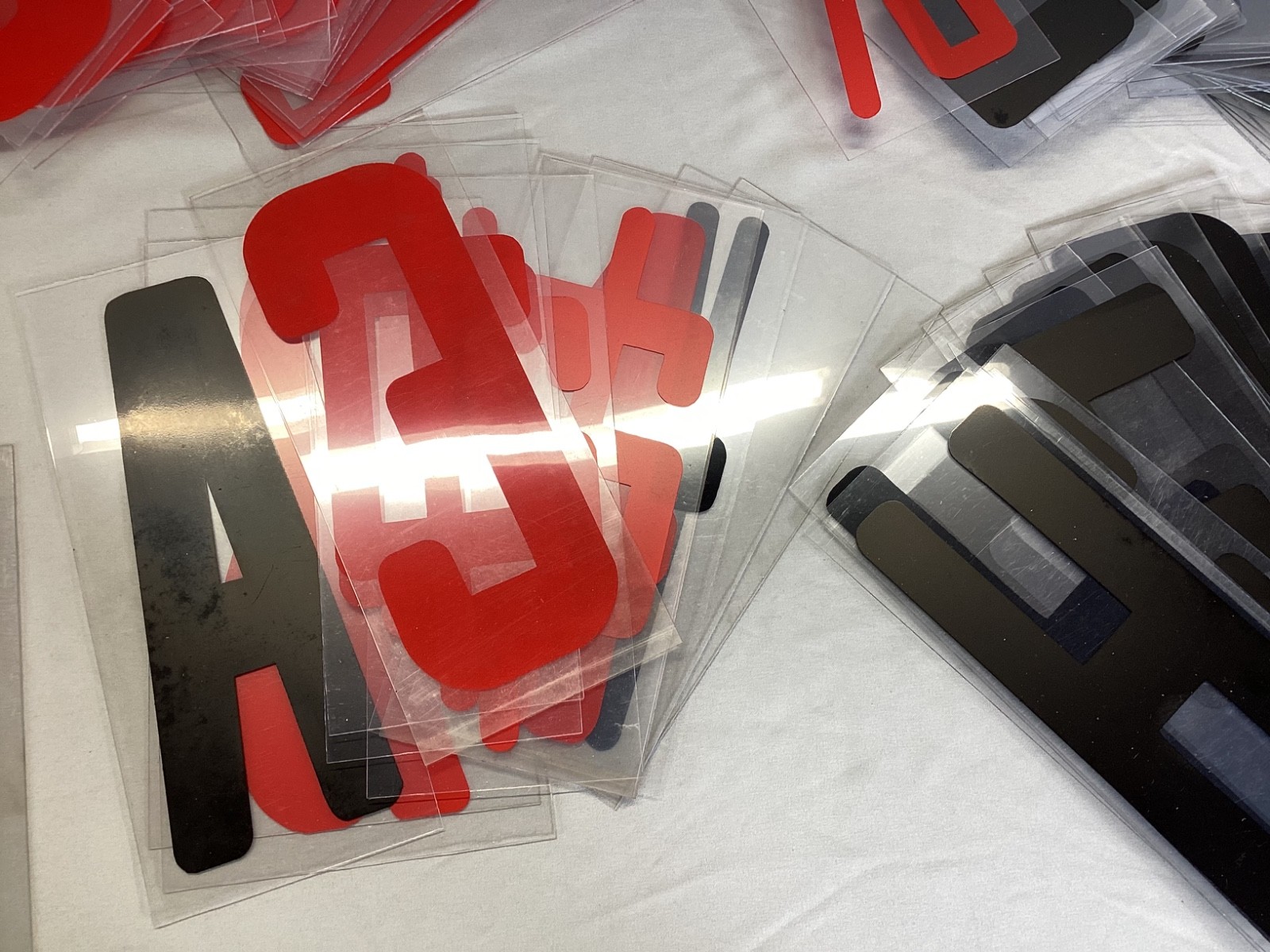 123 Pieces Marquee Sign Letters Numbers Symbols Plastic