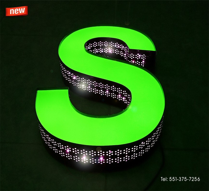 New Custom Made Led Channel Letter, Front-Lit and side-Lit 20 Inches
