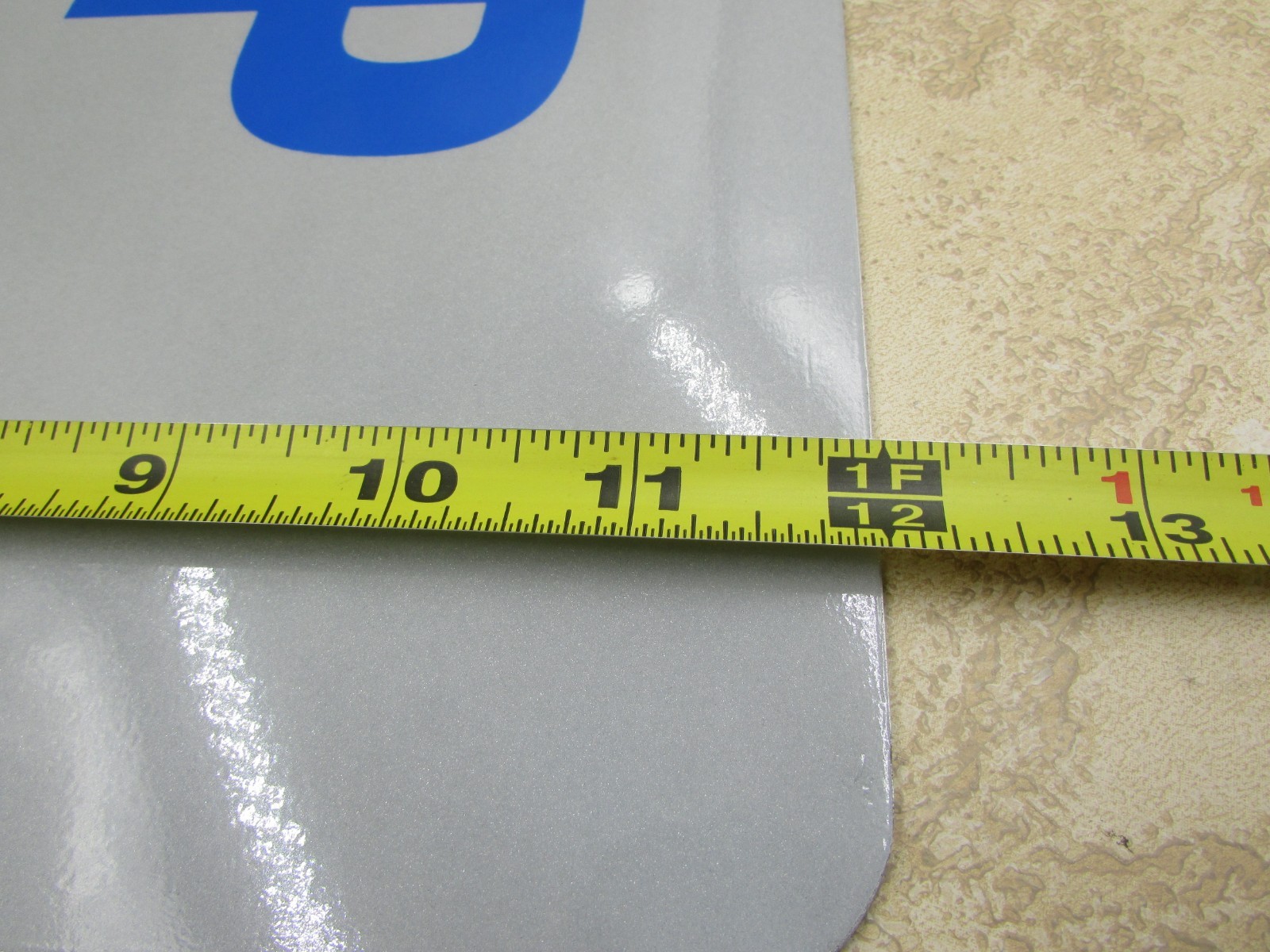 ULINE (HELP WANTED) Metal Aluminum Sign, 4 Pre-Drilled Holes In Corners 18&Prime; X 12