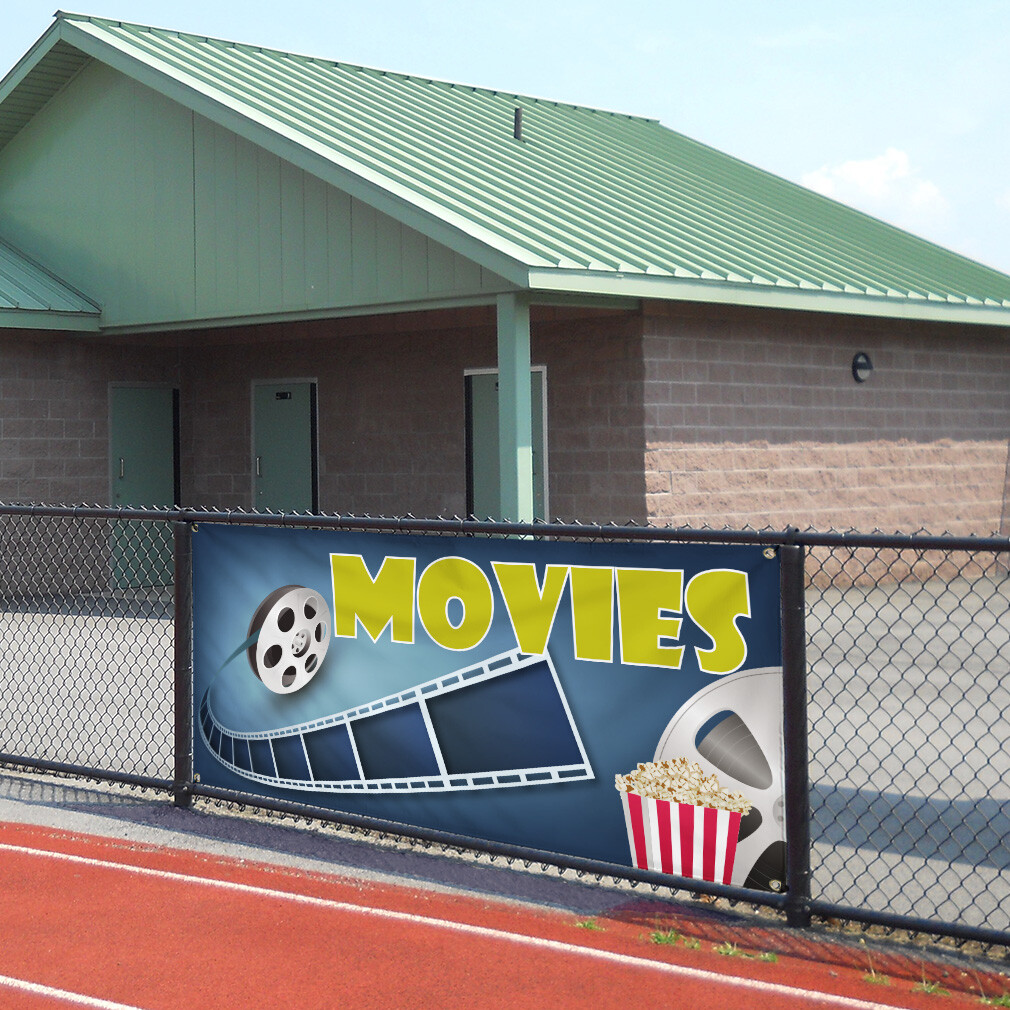 Vinyl Banner Multiple Sizes Movie Outdoor Advertising Printing Lifestyle Outdoor