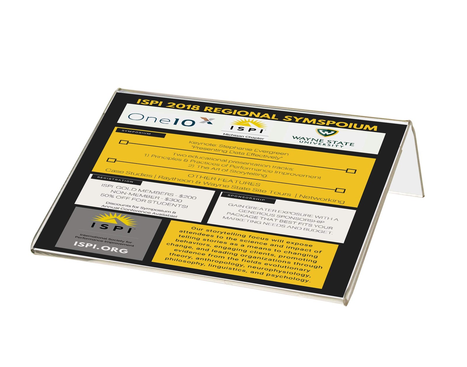 Marketing Holders 2 Pack 7 x 5 Inch Sign Holder L Shape 7&Prime;w x 5&Prime;h, Clear