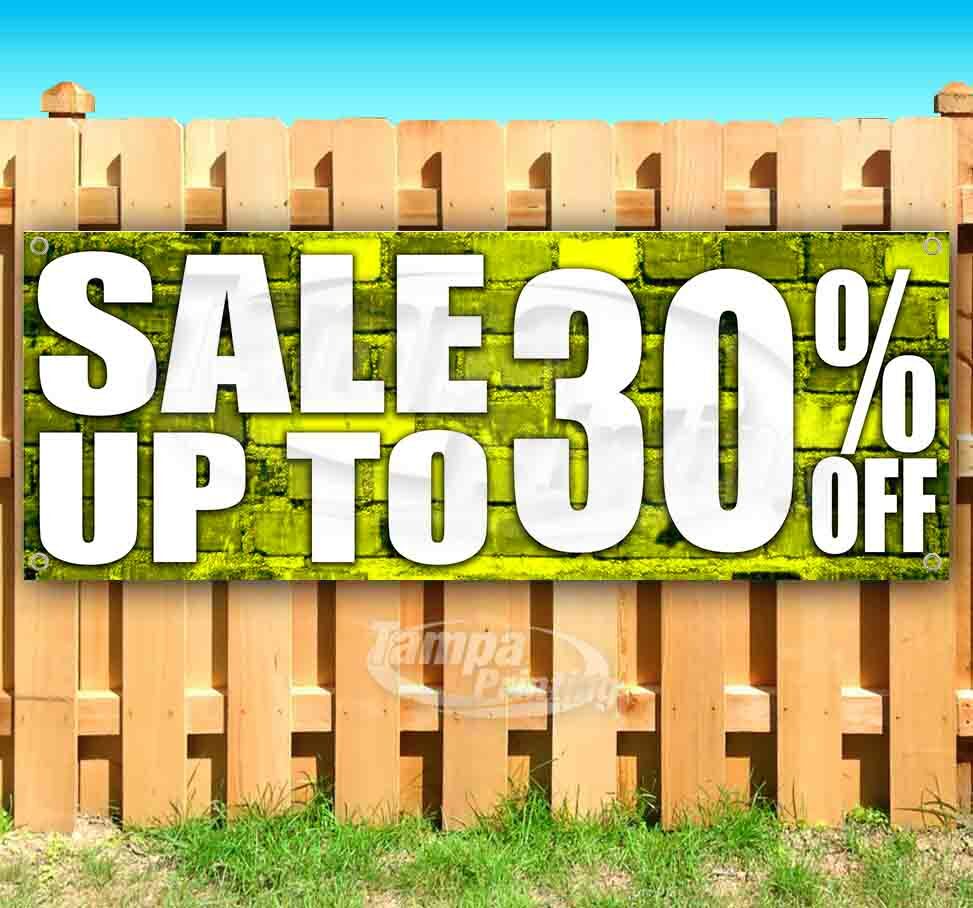 SALE UP TO 30% OFF Advertising Vinyl Banner Flag Sign Many Sizes USA DEALS