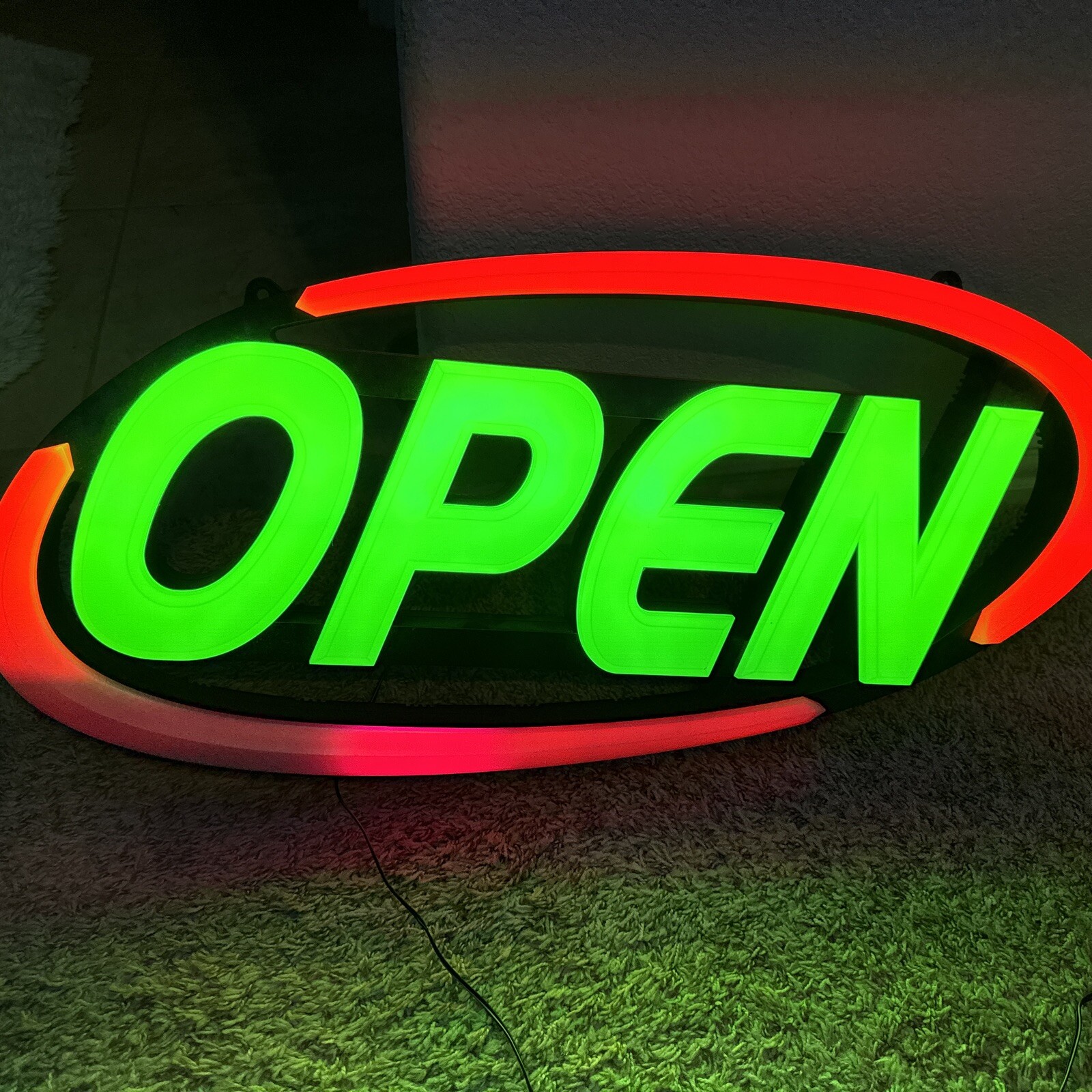 Led Open Sign for Business – Stand Out with 64 Super-Bright Color Combos to Matc
