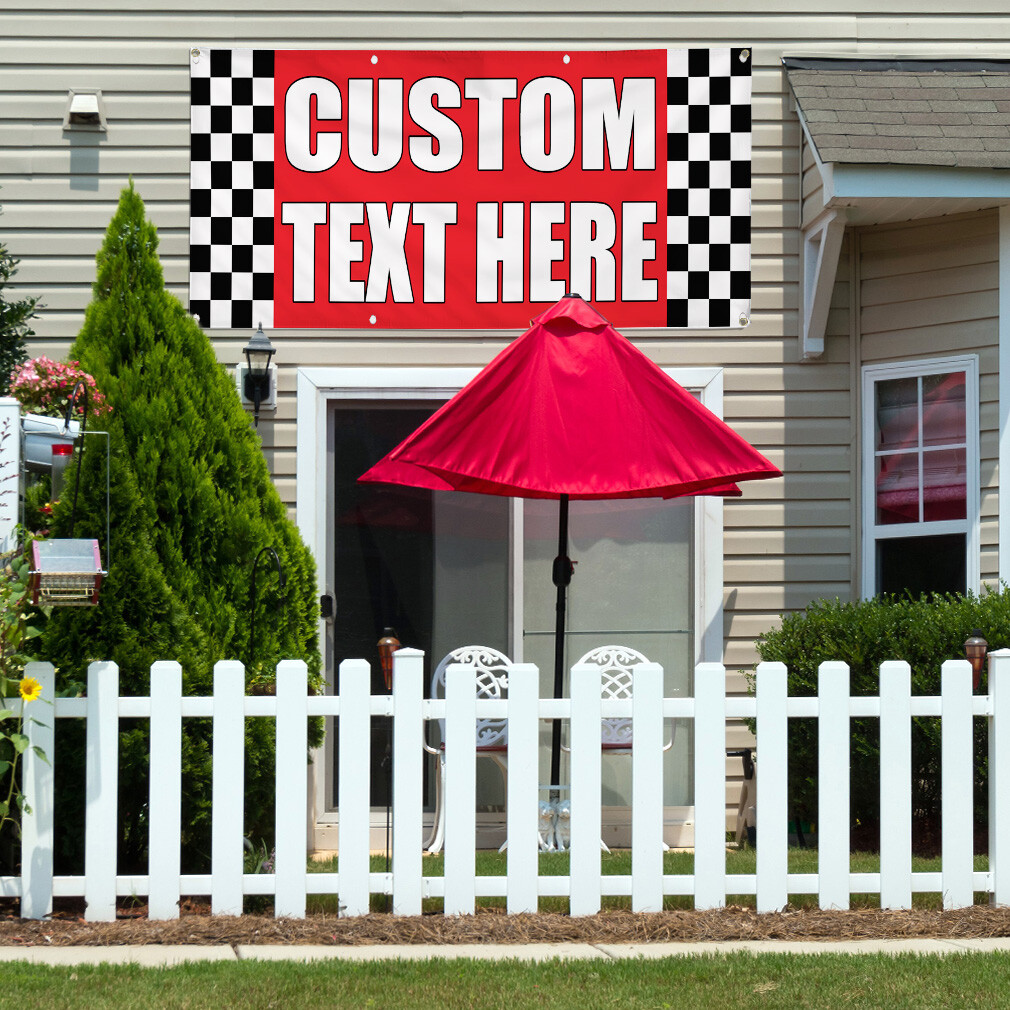 Vinyl Banner Multiple Sizes Custom Text Here Auto Body Shop Car Repair A Outdoor