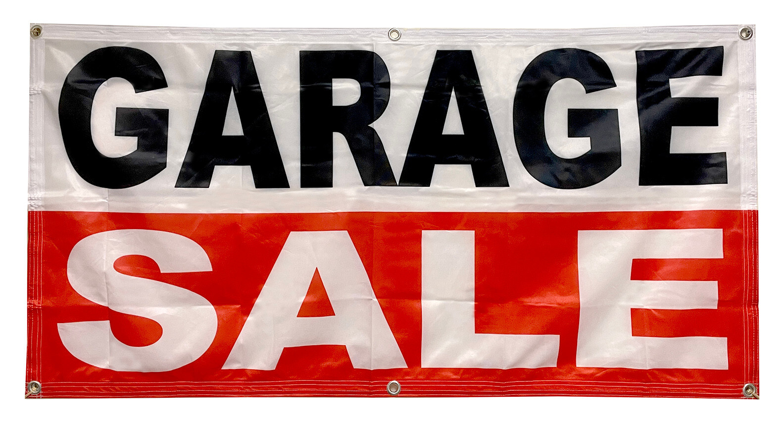 2×4 Ft GARAGE SALE Banner Sign Polyester Fabric wrb