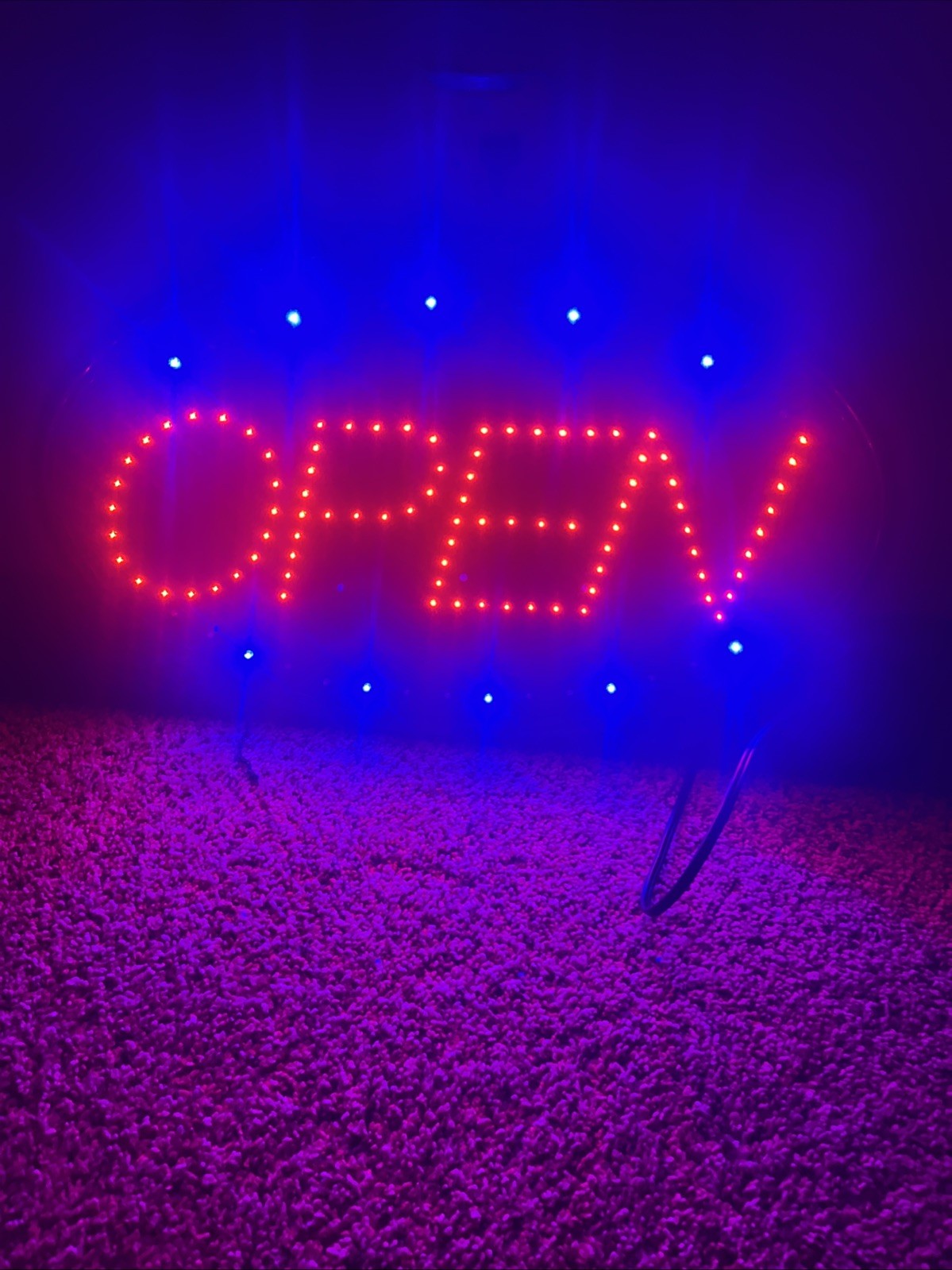 19&Prime;x10&Prime; LED Open Sign Business +On/Off Switch / Bright Light