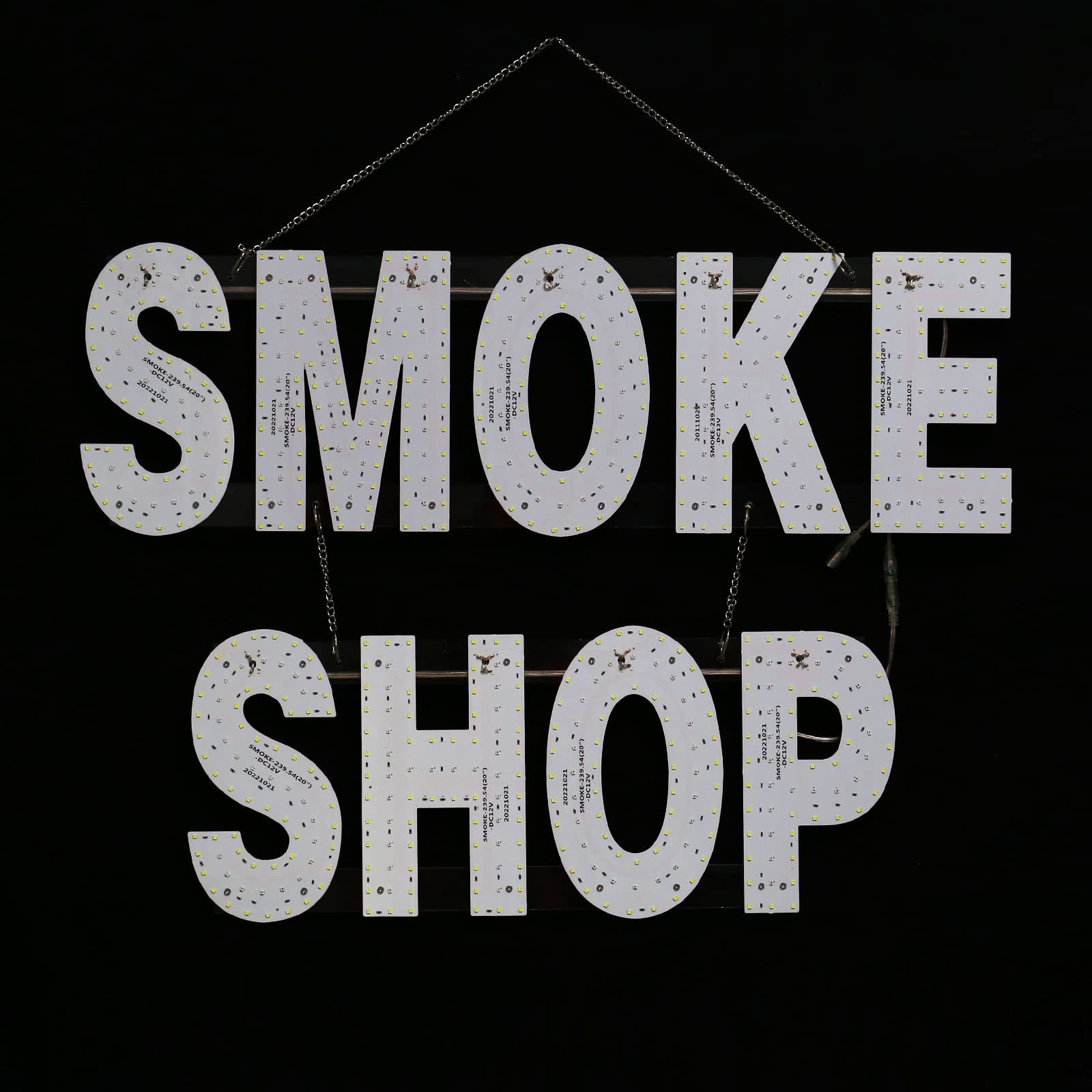 30&Prime;x20&Prime; Large LED Smoke Shop Sign for Smoke Shop, Super Bright Unique Design …
