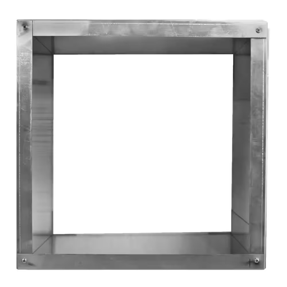 Box Is 17 In. Wide X 17 In. Long X 12 In. High Aluminum Roof Curb