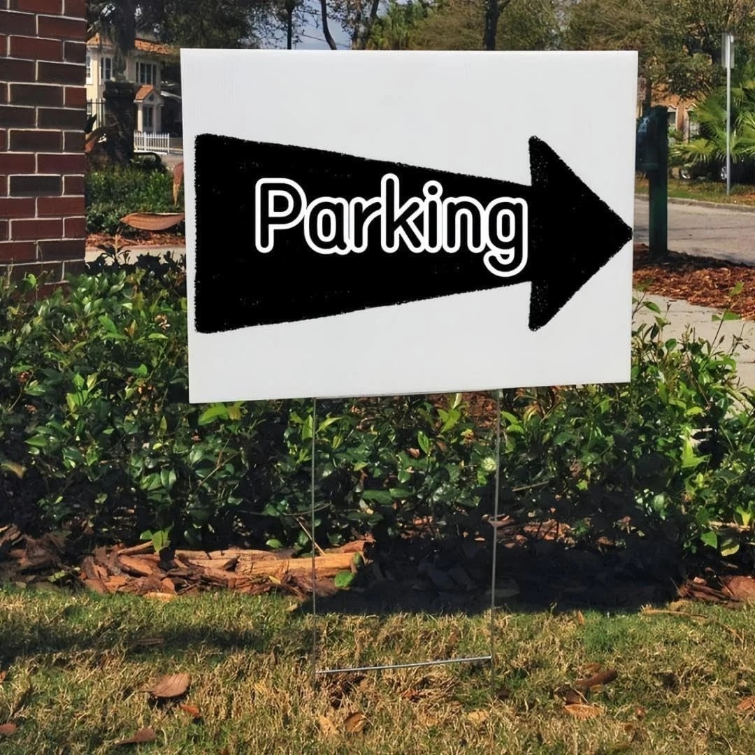 10 Pack 18×12 Inch Waterproof Yard Signs with Metal Stakes – Customizable for…