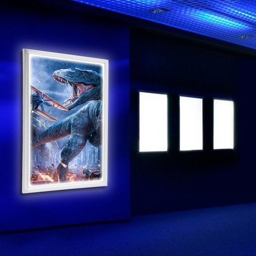 24&Prime;x33&Prime;/ 24&Prime;X36&Prime;, 27&Prime; x 40&Prime; LED Backlit Movie Poster Art Picture Frame Light Box