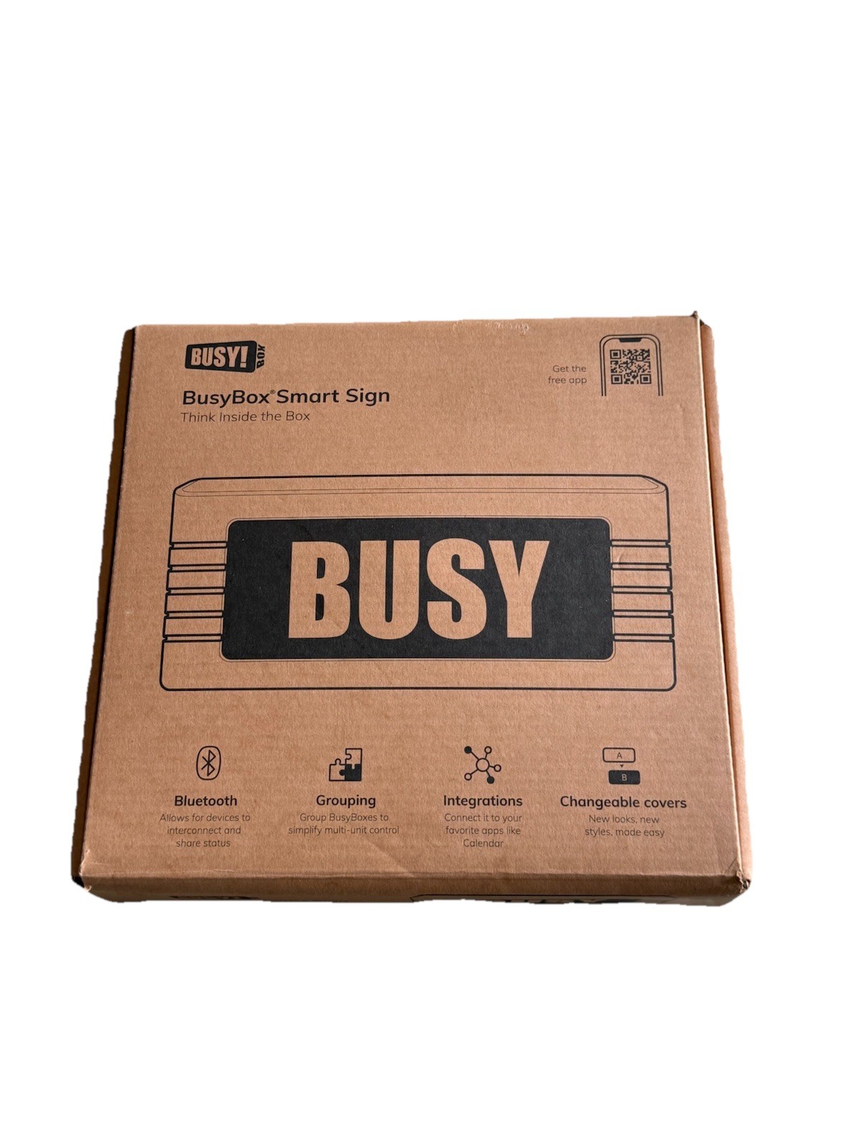 BusyBox Smart Sign – Standard Bluetooth Do Not Disturb Sign