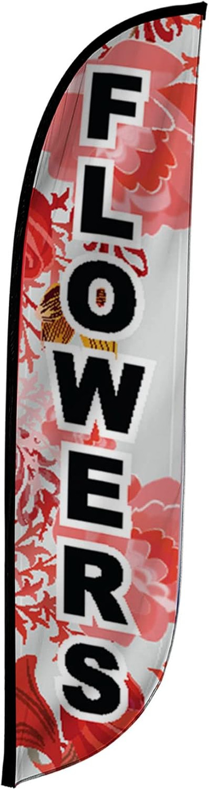 12ft Outdoor Feather Flag Advertising Banner Business Event Sign