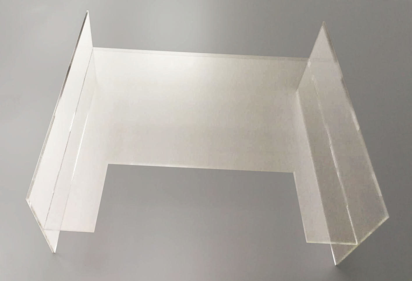 Spuckschutzwand – 0 3/16in Plexi Stellscreen -trennwand – Spuck-Schutz 23 5/8×27