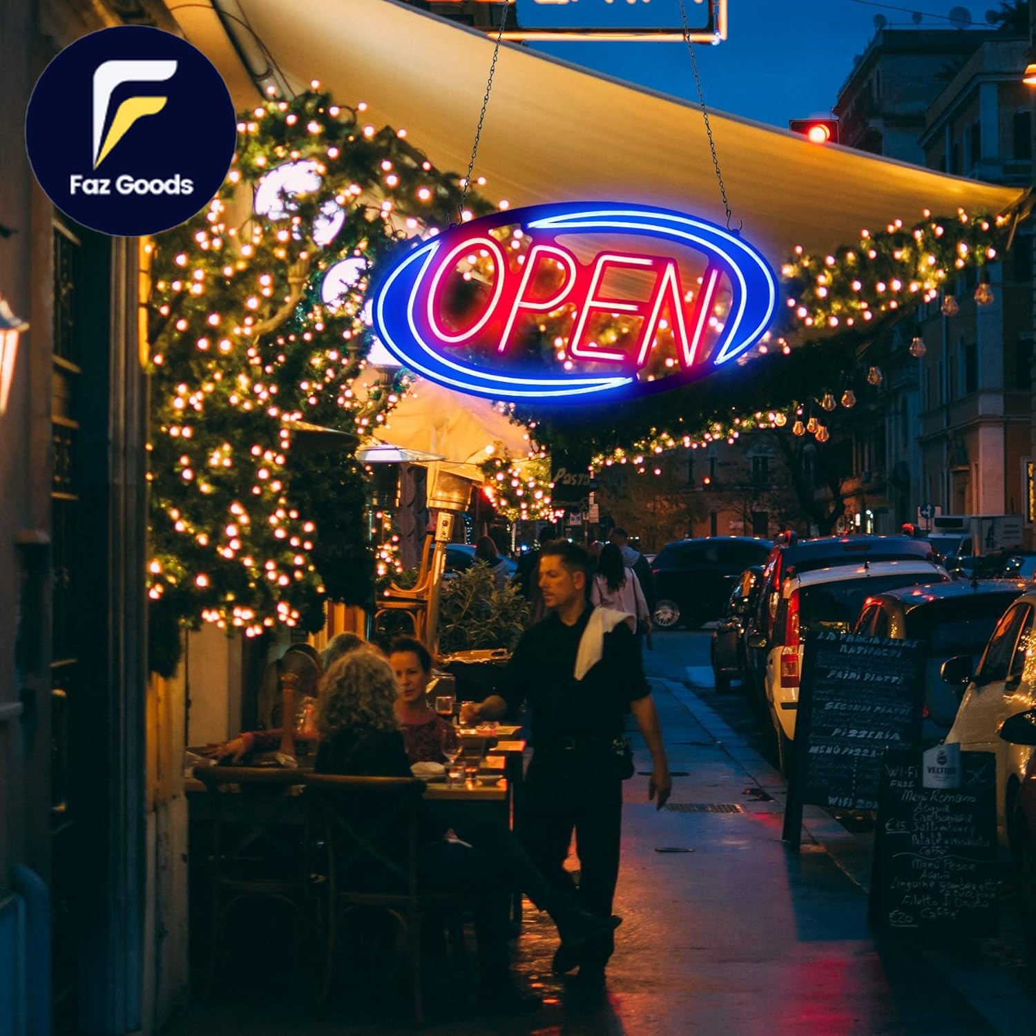 Open Signs for Business 32X16 Inch Large Bright Open Sign Neon Led Lighted Remot