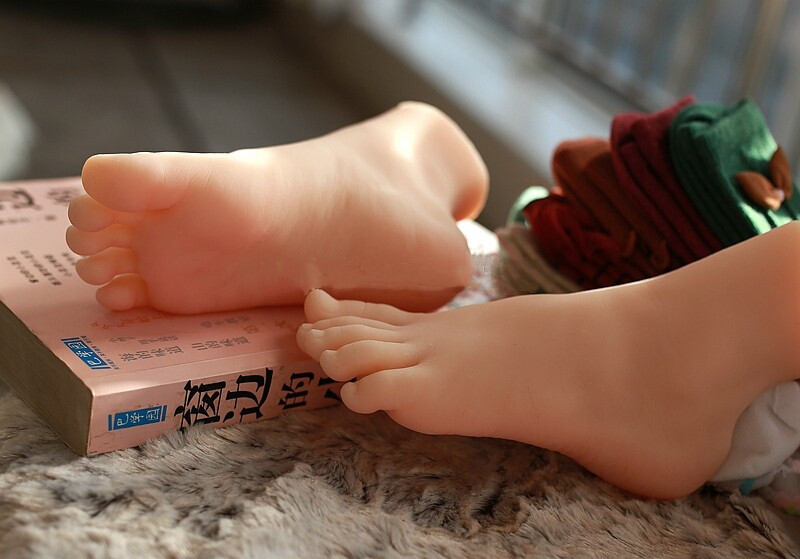Simulation Mannequin Foot Mold Female Silica Gel Display Model Prop EU28 Girl