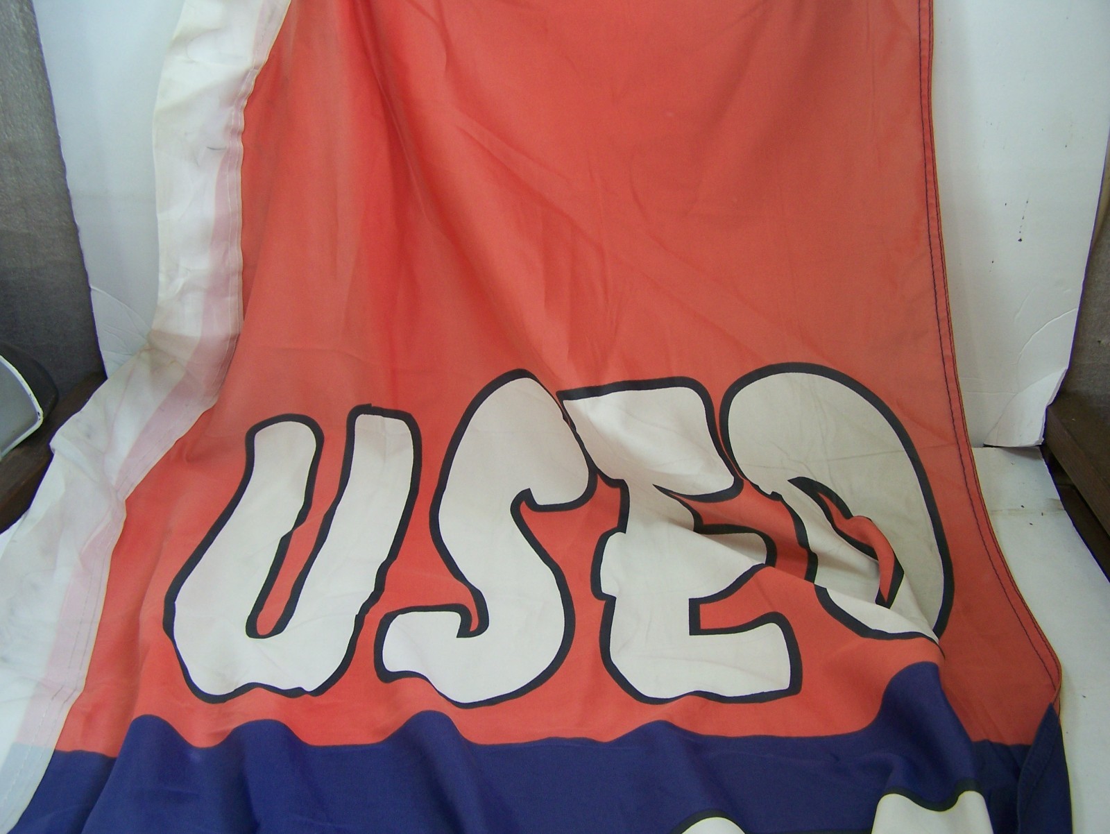 Used Cars Swooper Feather Flutter Advertising Car Dealership Flag Red/Blue