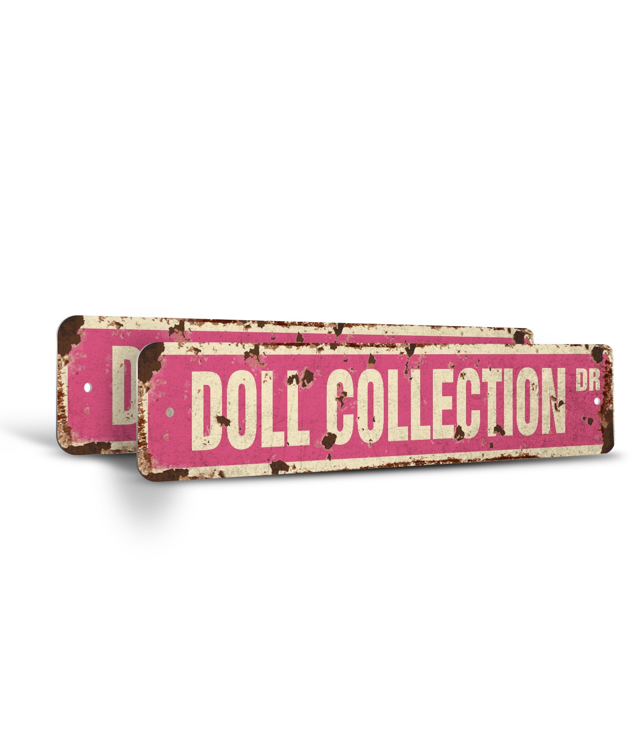 DOLL COLLECTION Vintage Style Street Sign barbie antique collectible collector